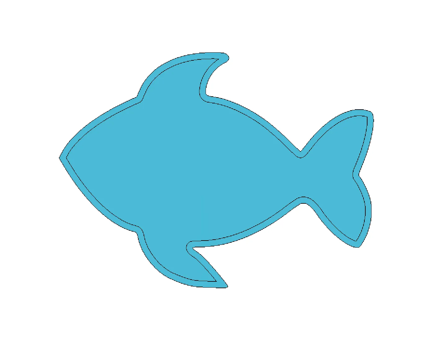 Fish Sand mold
