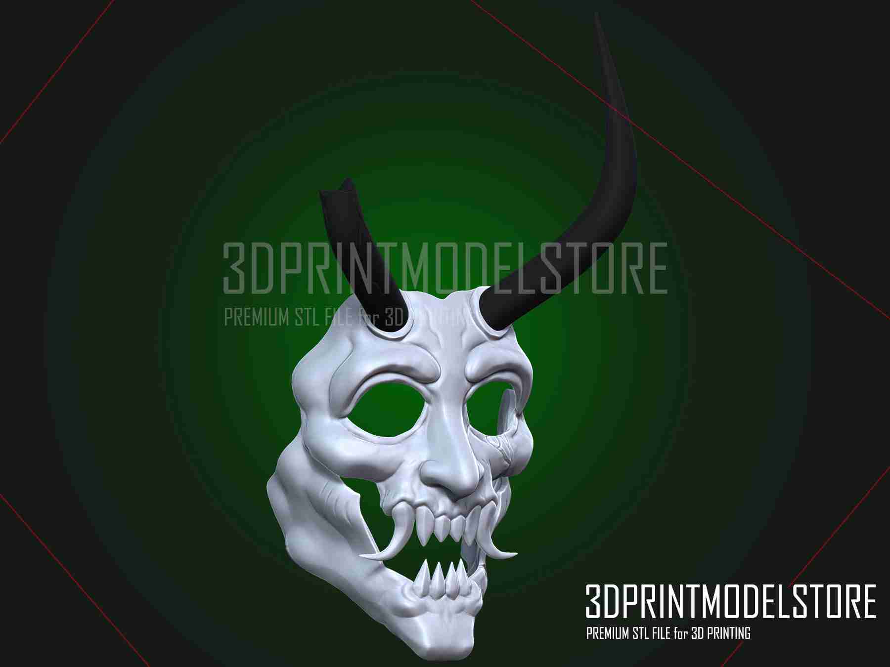 Neon White Game Cosplay Mask 3D Print Model File STL 