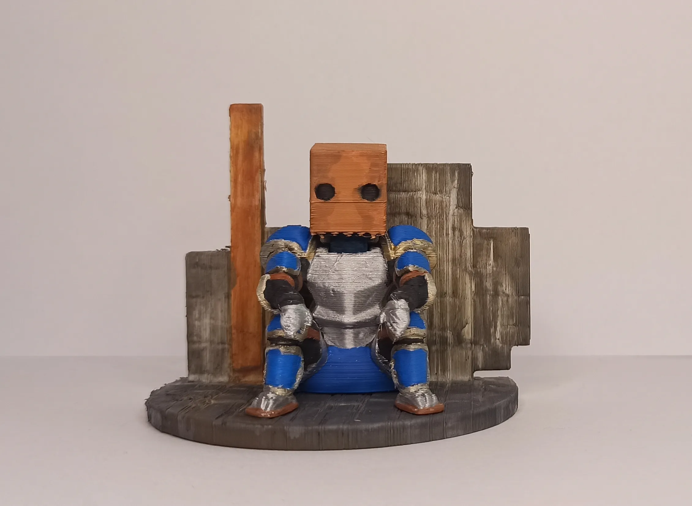 Resting Knight GroceryBag