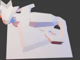 dragon low poly-1