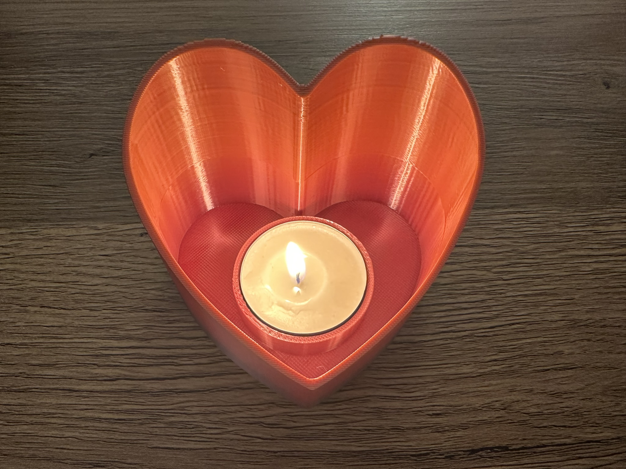 Tea light holder heart | 3D models download | Creality Cloud