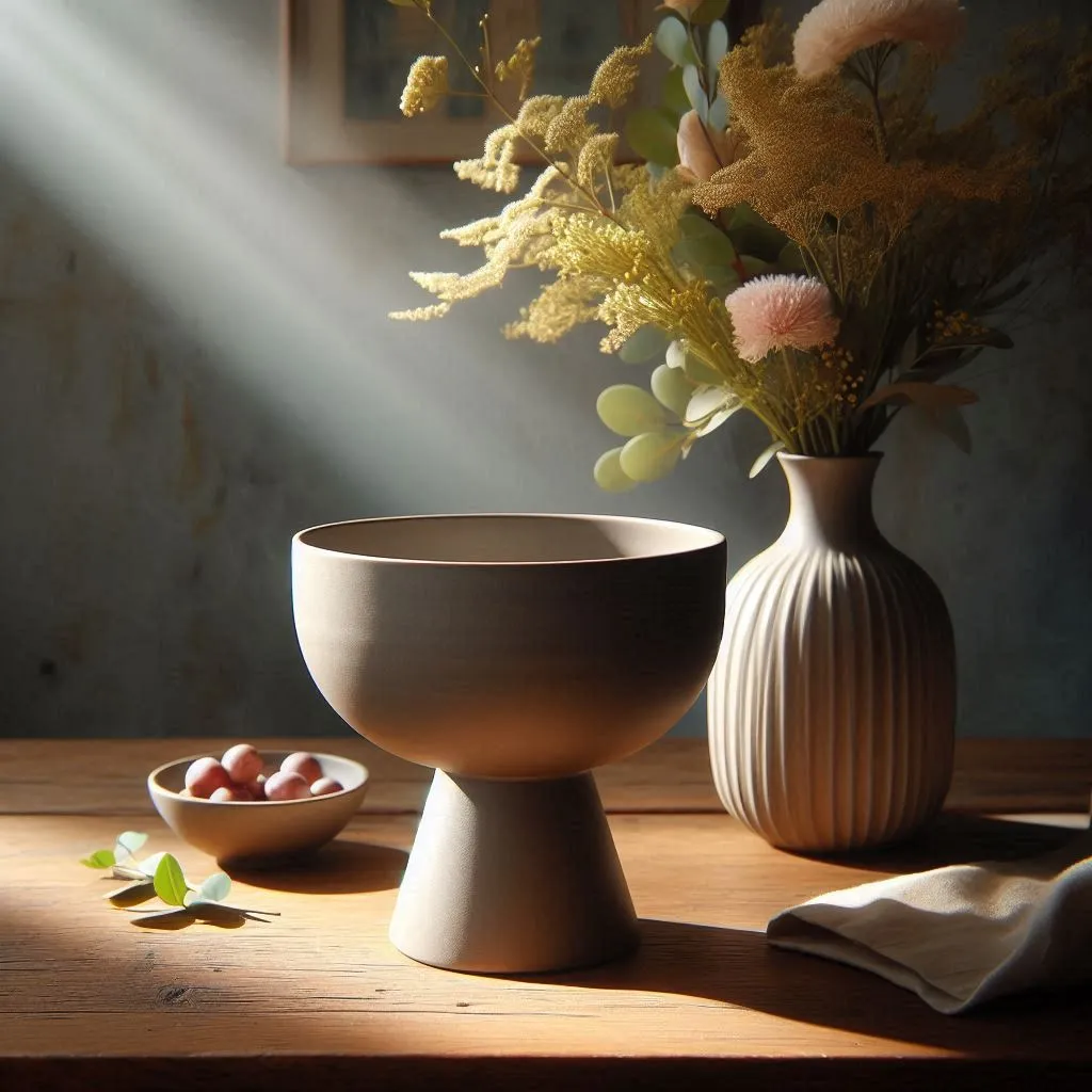 Minimalist Design Bowl in Grail Look