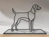 Dog Line Art - Desktop Line Art-0