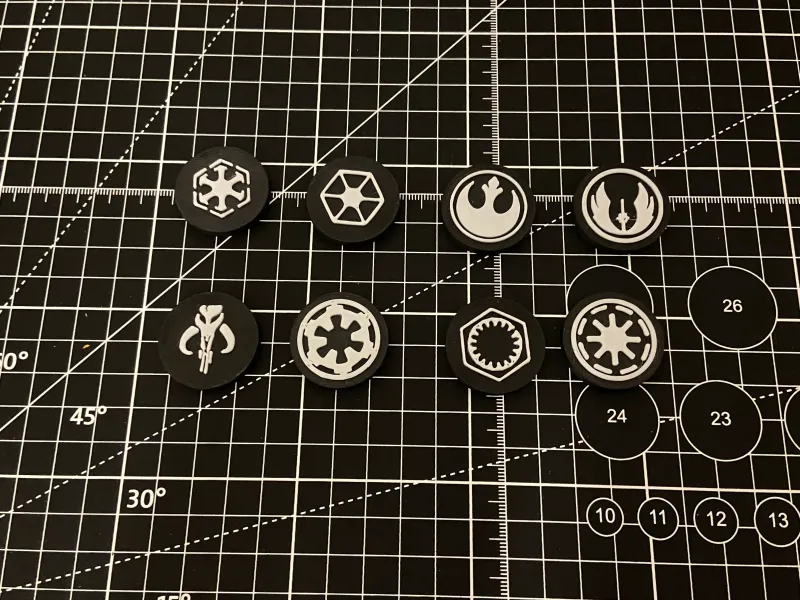 Star Wars refrigerator magnets