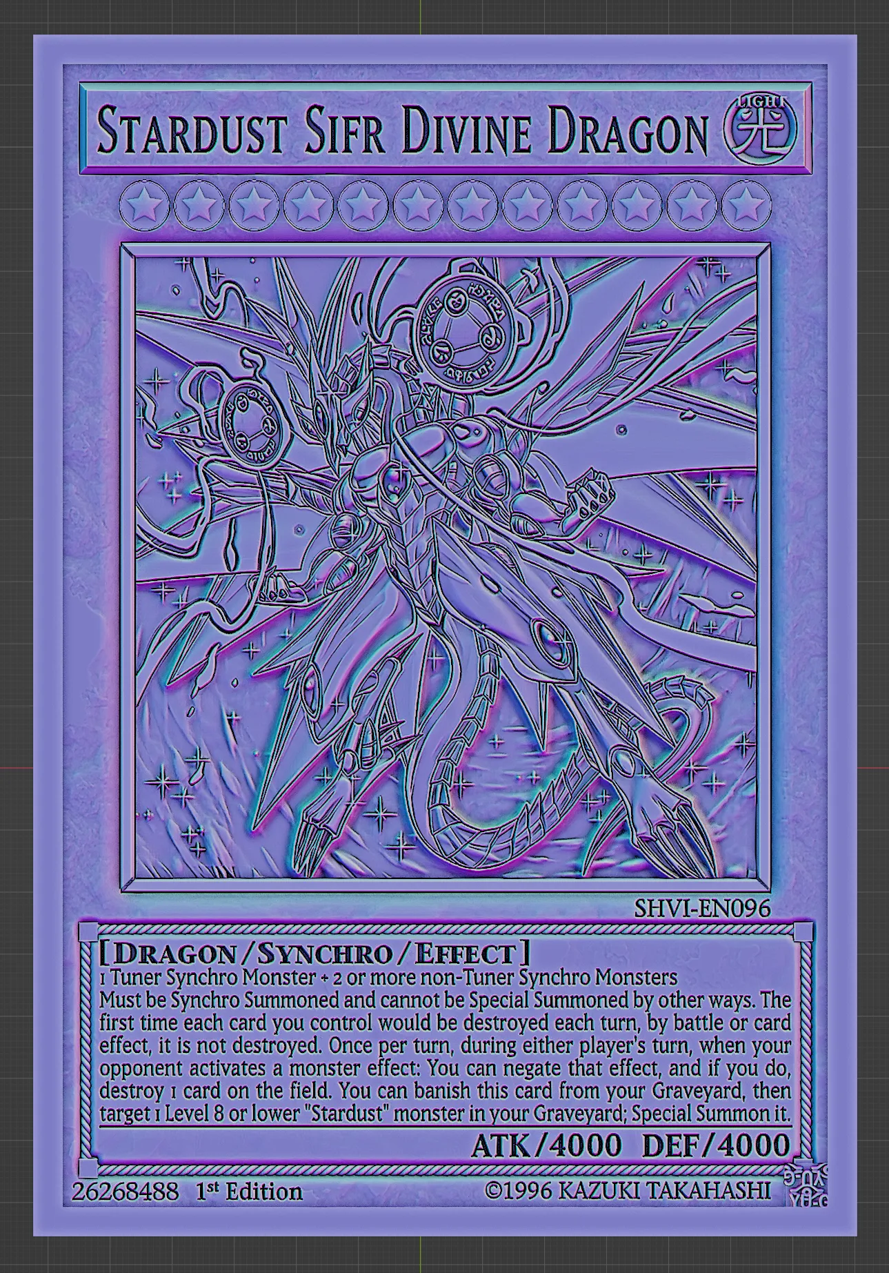 Stardust Sifr Divine Dragon - yu-gi-oh!