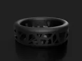 Voronoi Ring by Polymeria-3