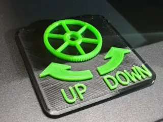 Bed Level Wheel Direction Reminder CR10 Ender 3 2 Smart Pro