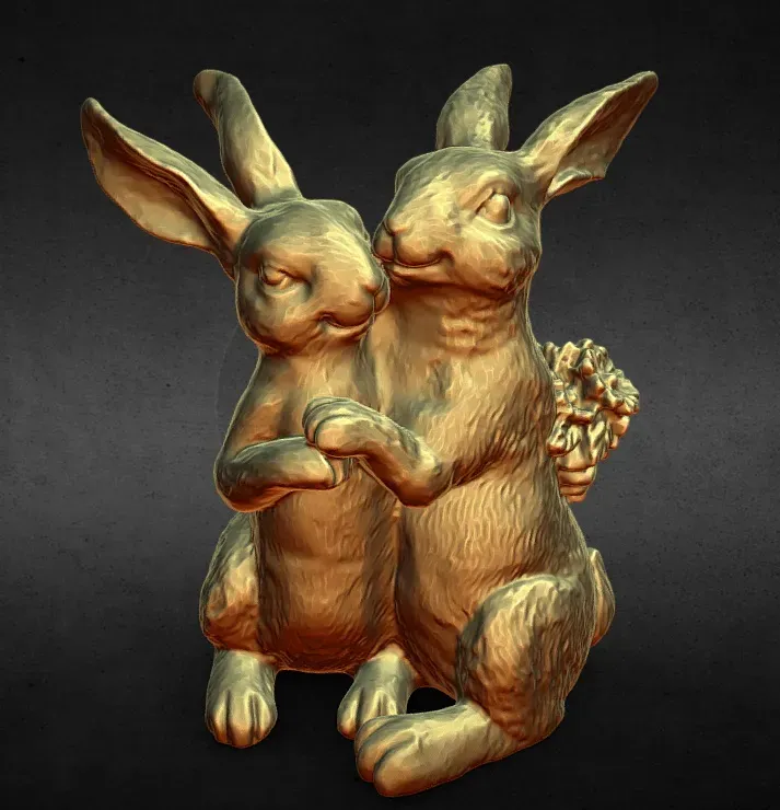 Love Bunnys decoration Toppers 1