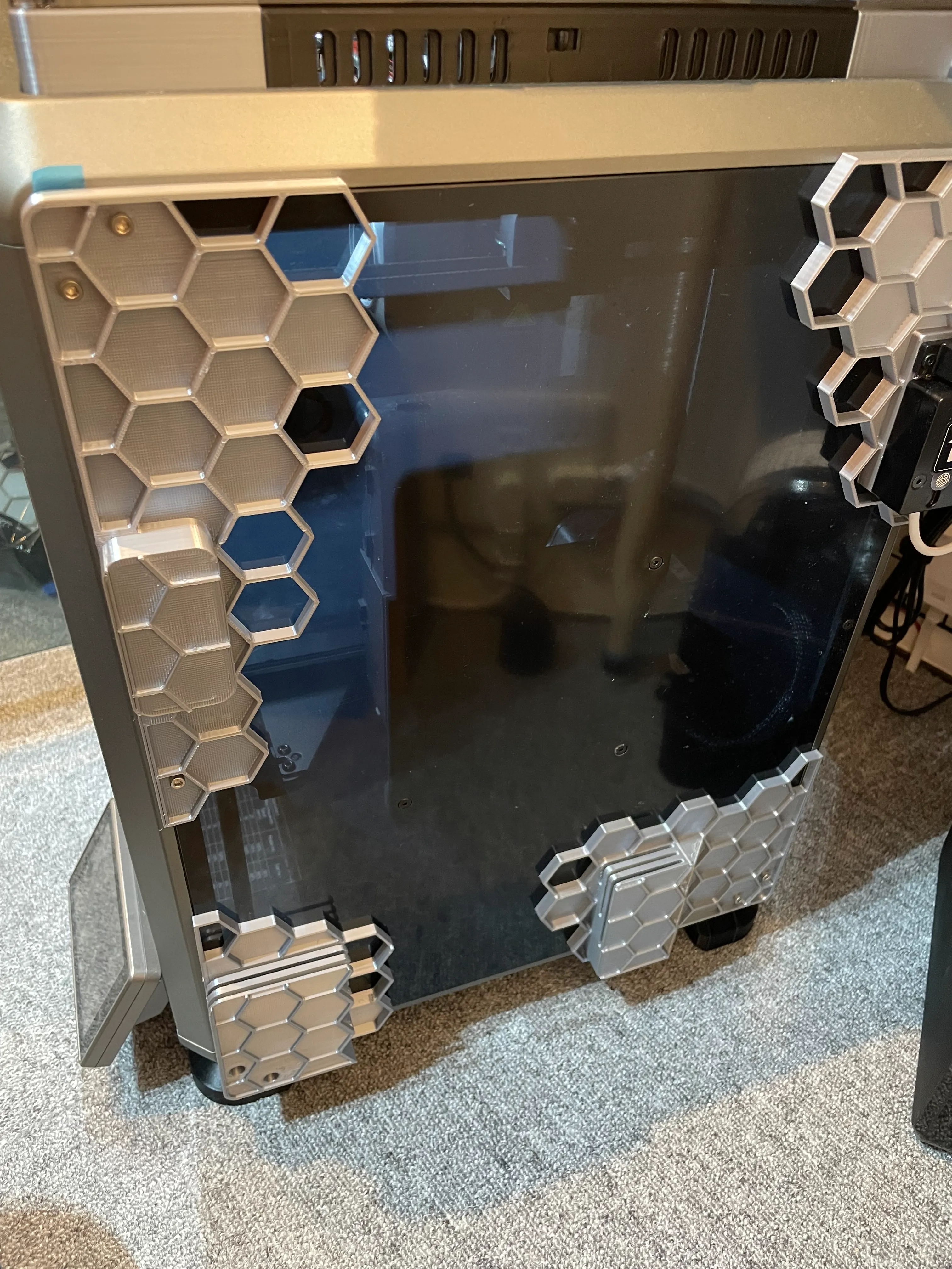 K1 K1C PEI build plate side holder