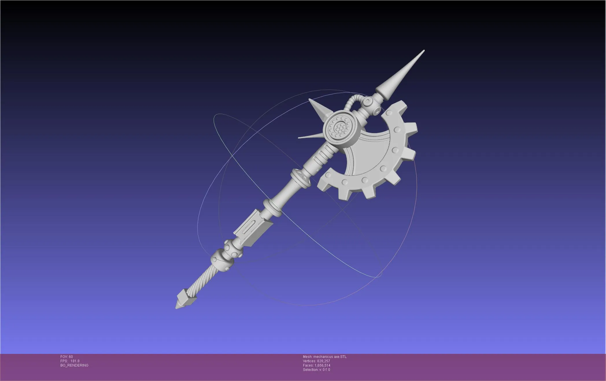 Warhammer Mechanicus Axe
