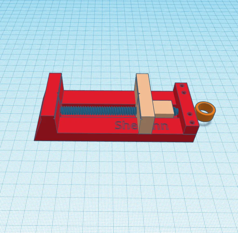 Bench Vice for Small PCB and Other Things