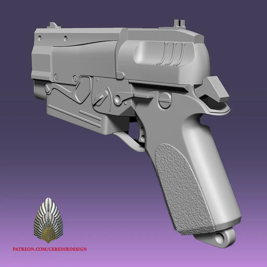Fallout 10mm Cosplay 3d digital download
