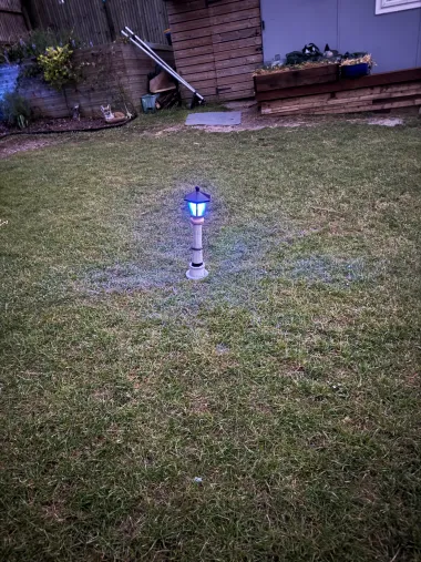 Victorian lamp post  with floor spike-1
