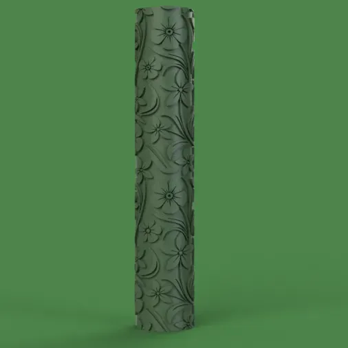 Rodillo Texturizador Flores / Flowers Texture Roller