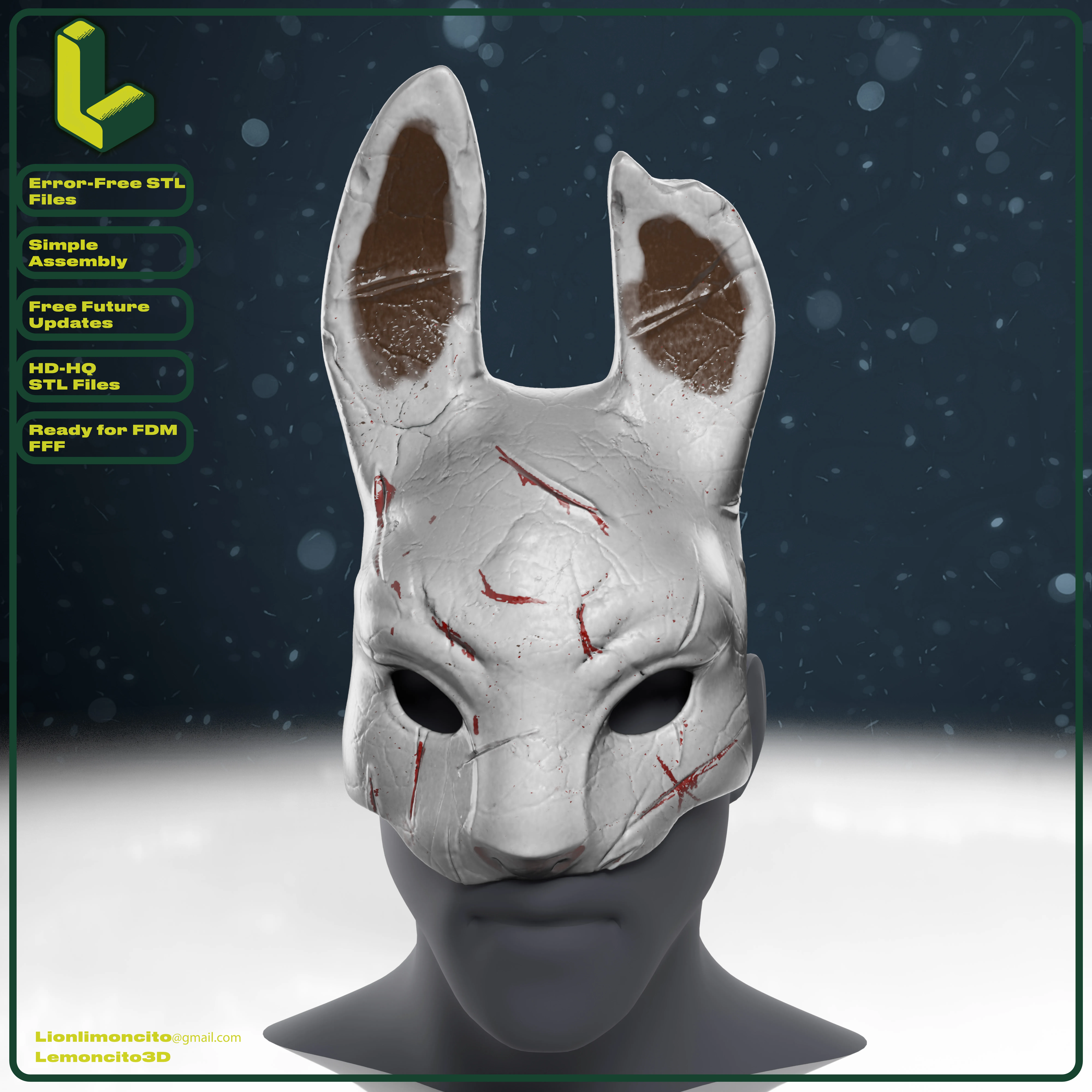 Huntress Mask | Dead by daylight Cosplay