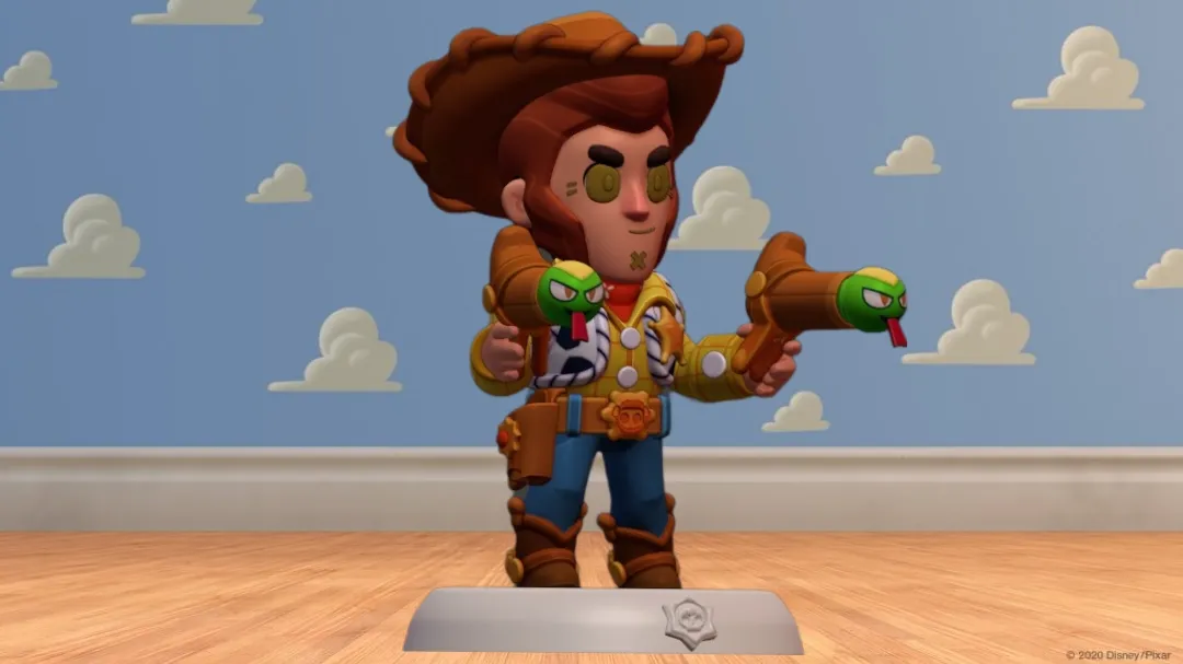 Figura Colt Woody Brawl Stars