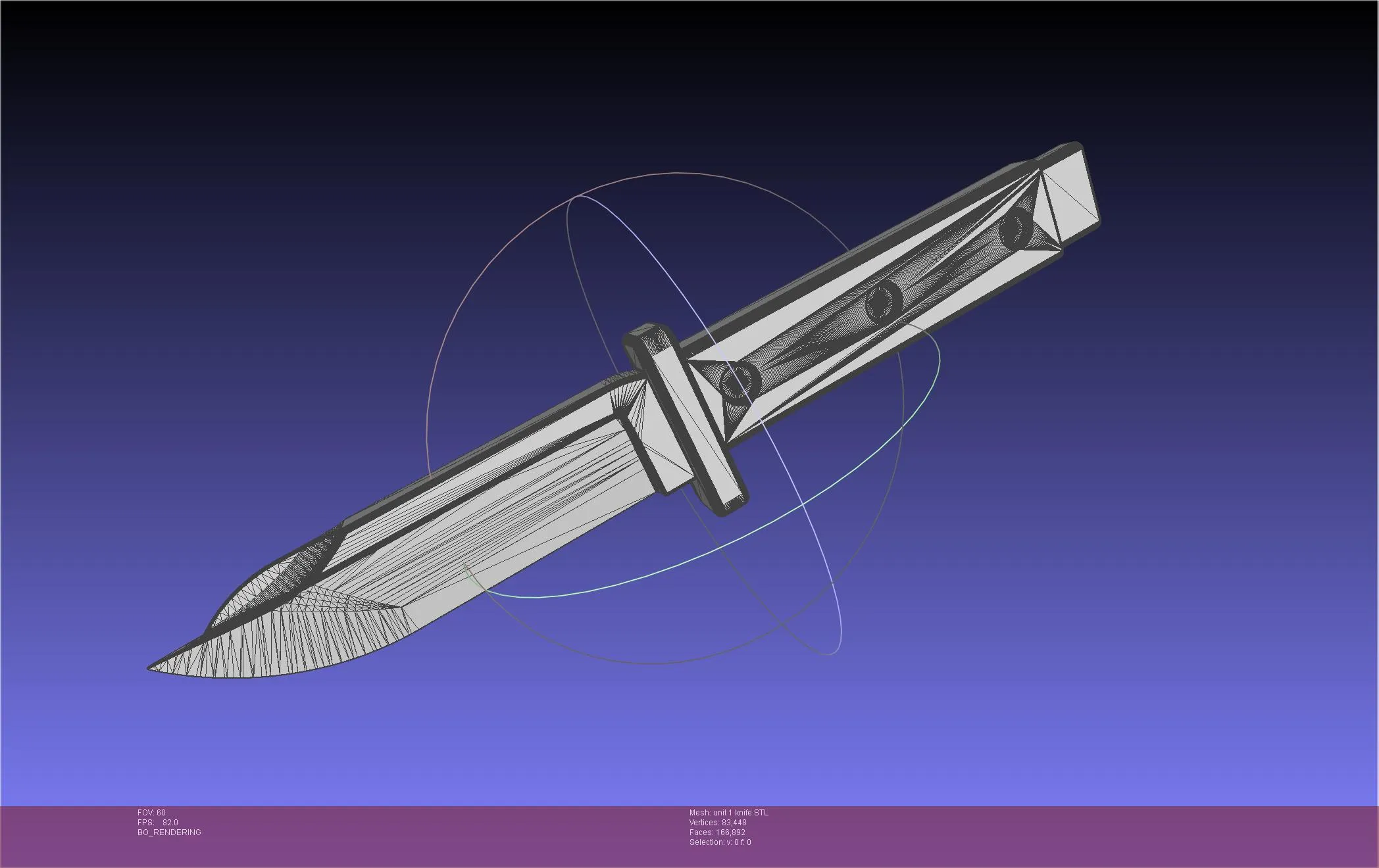 Evangelion Original Unit 1 Prog Knife