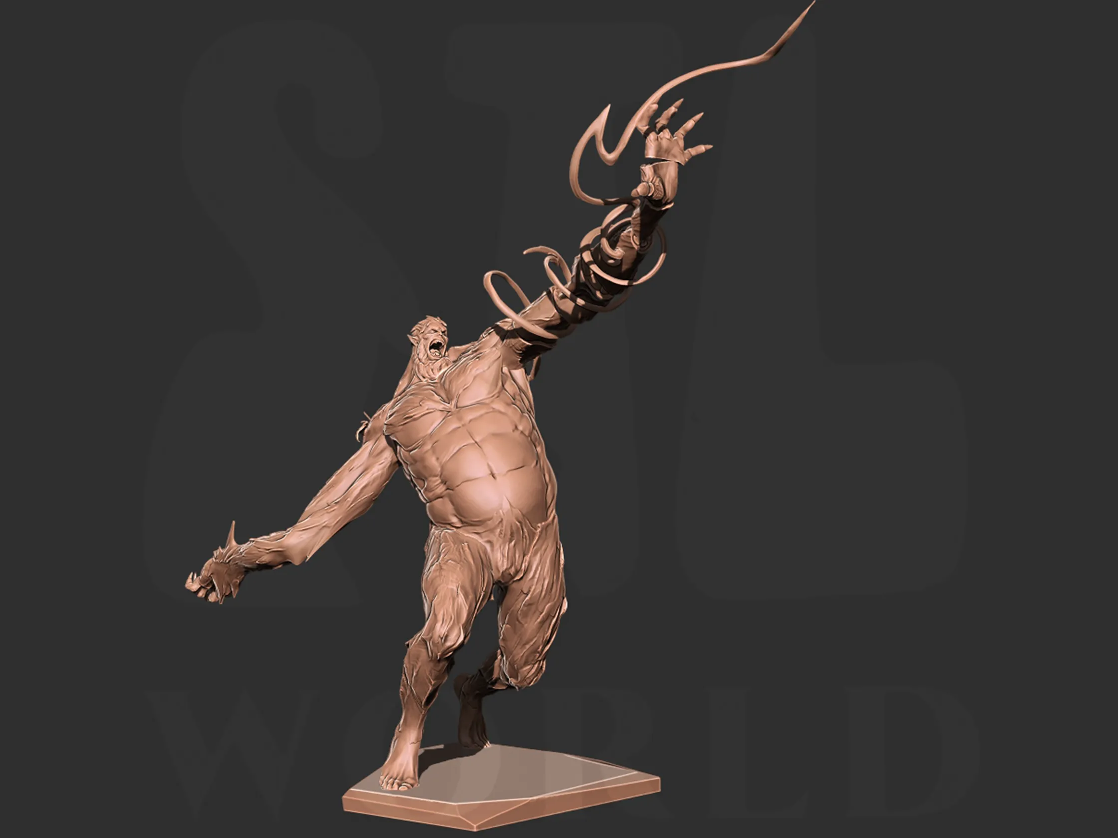 Zeke Beast Titan-Shingeki no Kyojin 3d print model