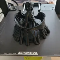 Red Dragon Pen Holder-0