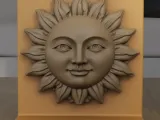 Sun Face Decorative Junction Box Wall Cover-4