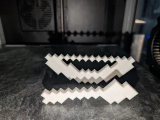 Minecraft Pixel Bow and Arrow