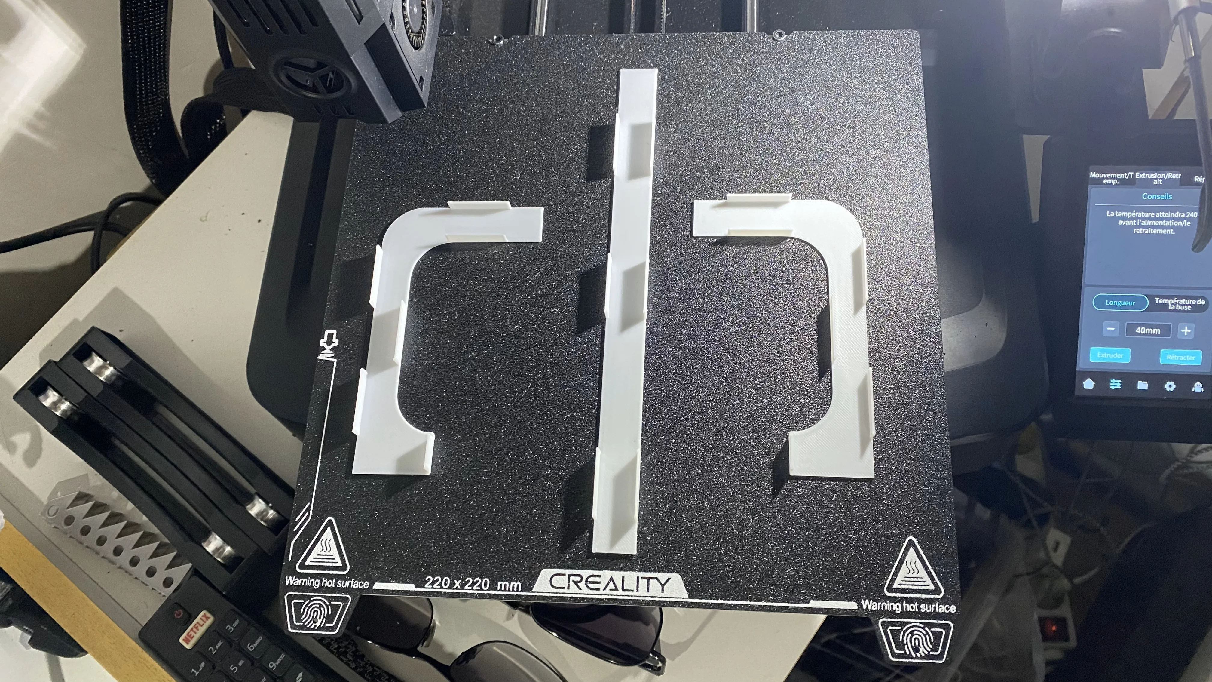 Light Bar Ender3 V3 KE ADD Diffuseurs
