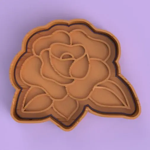 FLOWER CUTTER + STAMP / CORTANTE + ESTAMPA FLOR