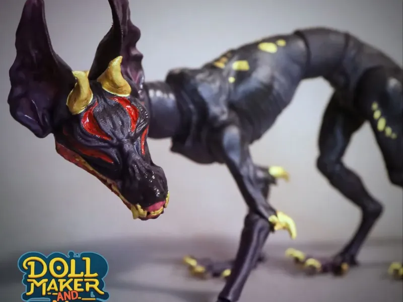 BJD DOLL: Alptraum-Hund