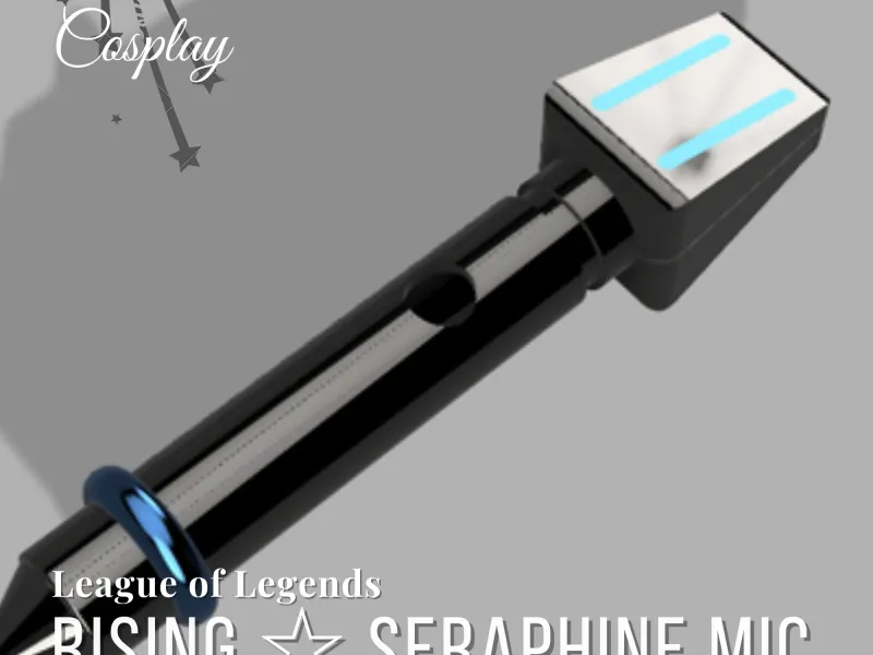 Rising Star Seraphine Mic 3D Model