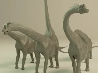 Brachiosaurus Collection