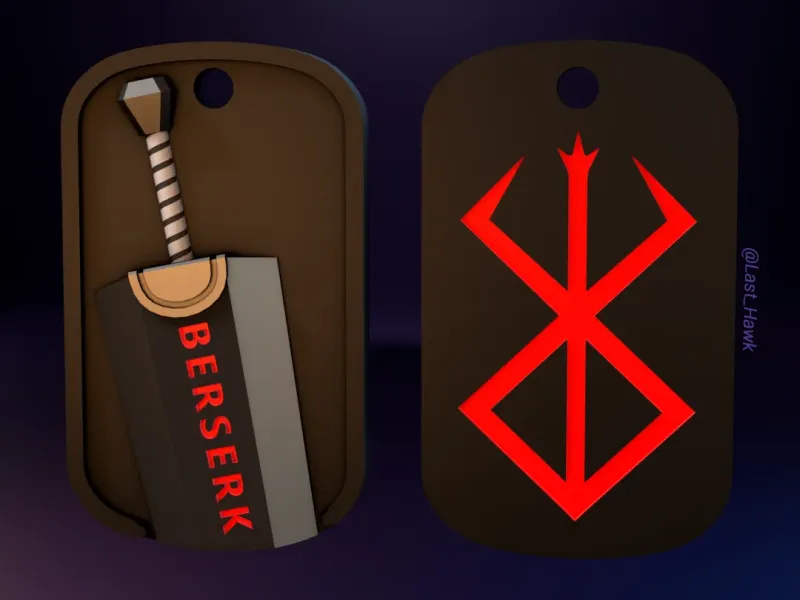 Llavero de la espada Matadragones de Berserk