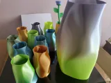 Wavy textile vase-2