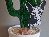 Peterbald keychain-2