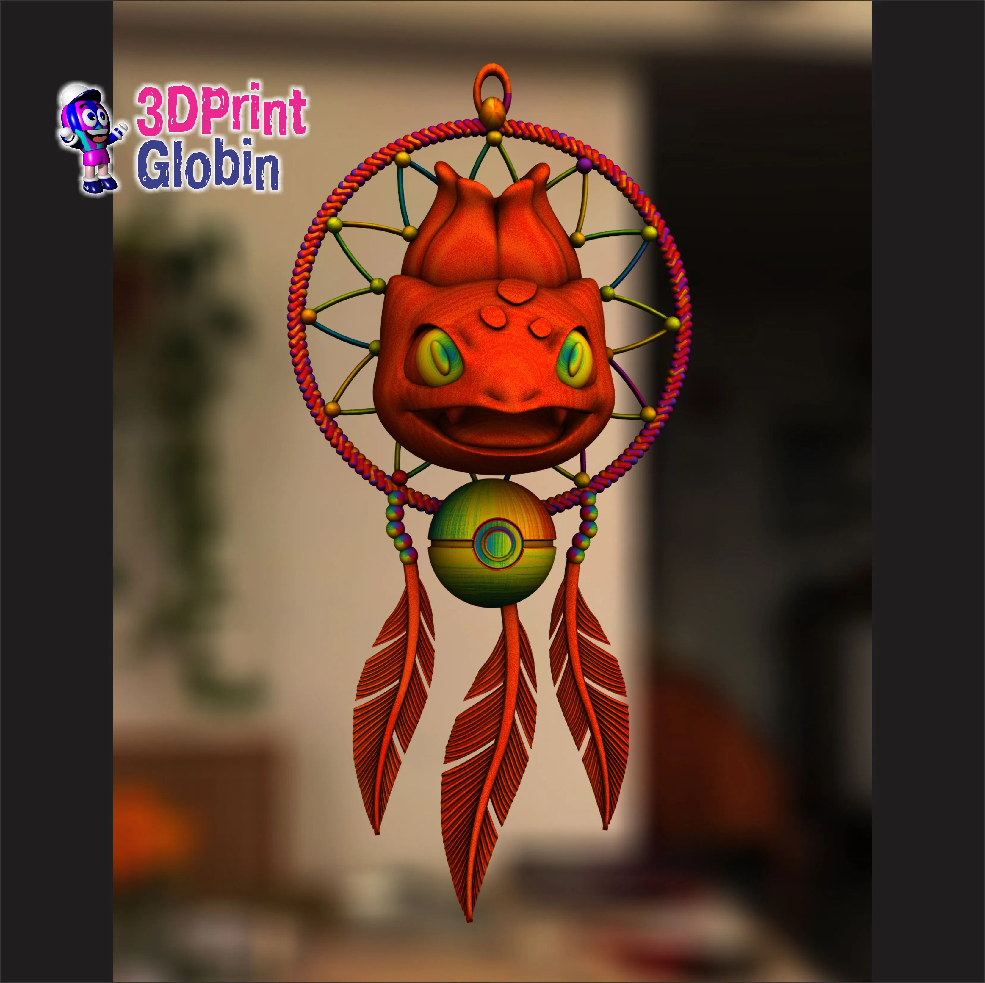 Dream Catcher Pokemon Bulbasaur - Atrapasueños