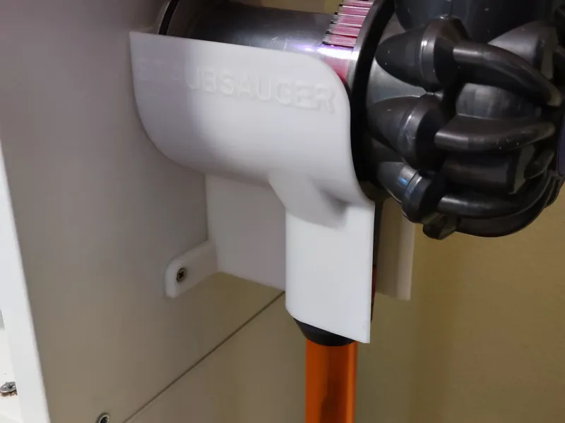 Wall mounting clip for Casdon Toy Vacuum Cleaner (dyson)