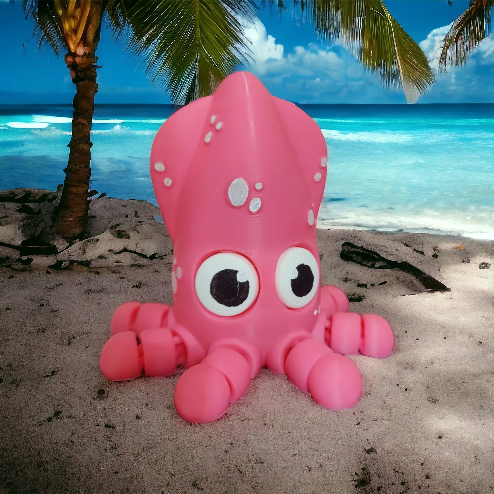 Flexi Articulating Calamari Squid