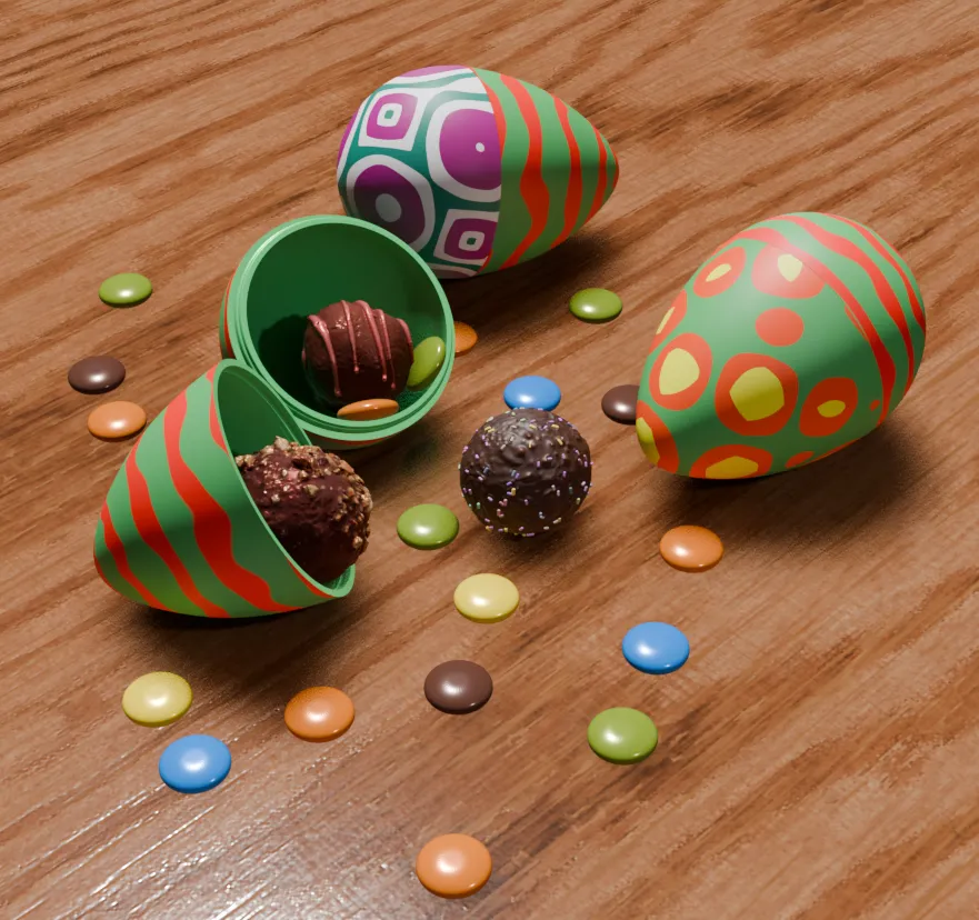 3D Printer Files | 3MF File | Surprise Egg | Creality Cloud