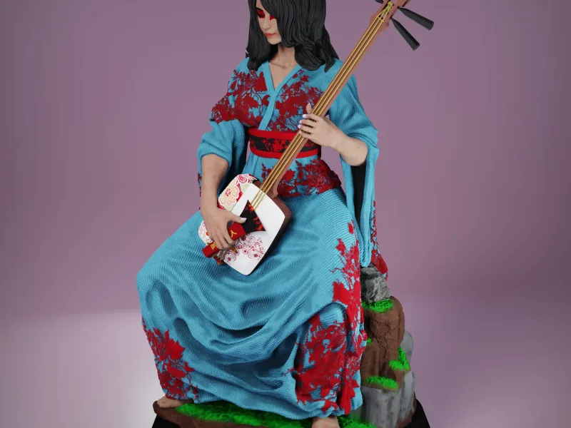Benzaiten - Göttin der Beredsamkeit - Tabletop Mini