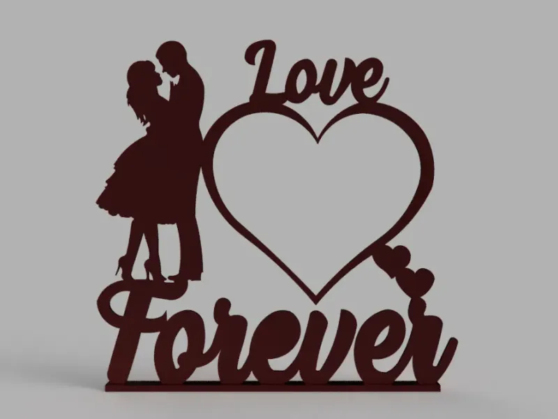 Valentine Love Photo Frame – Perfect Romantic Gift Décor