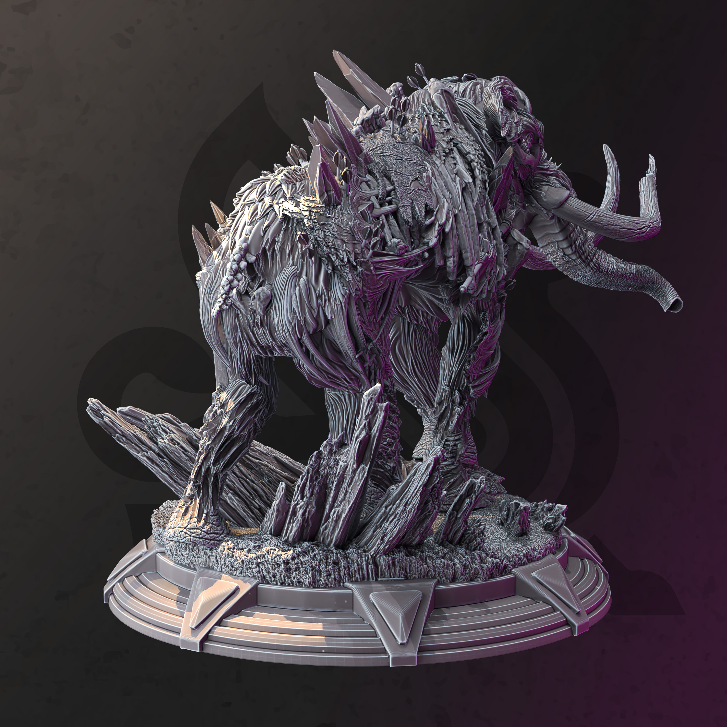 Frozen Undead Mammoth - Tjornir, 3D models download