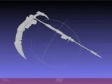 RWBY Ruby Rose Crescent Rose Movable Template-3