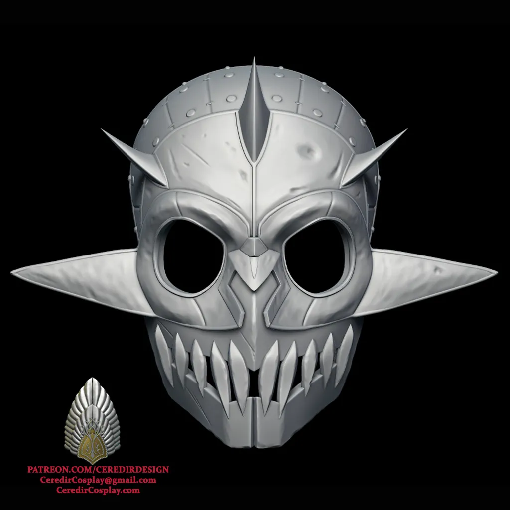 Gaudrim Helmet Rings of power 3D DIGITAL DOWNLOAD