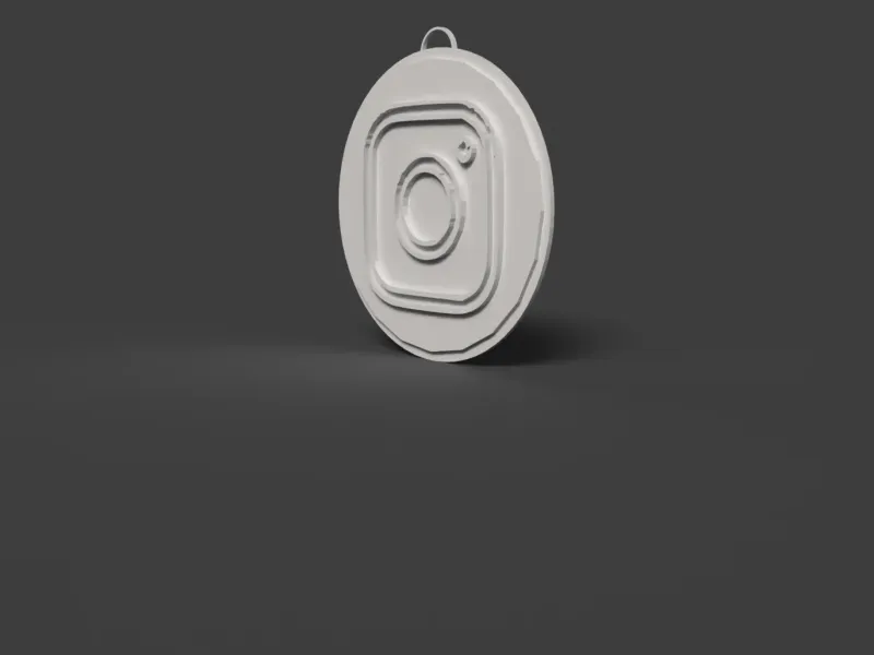 Брелок с логотипом Instagram
