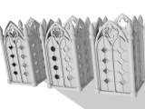 Gothic Organizer Pen Box Brush Box Window Gothic Style-7