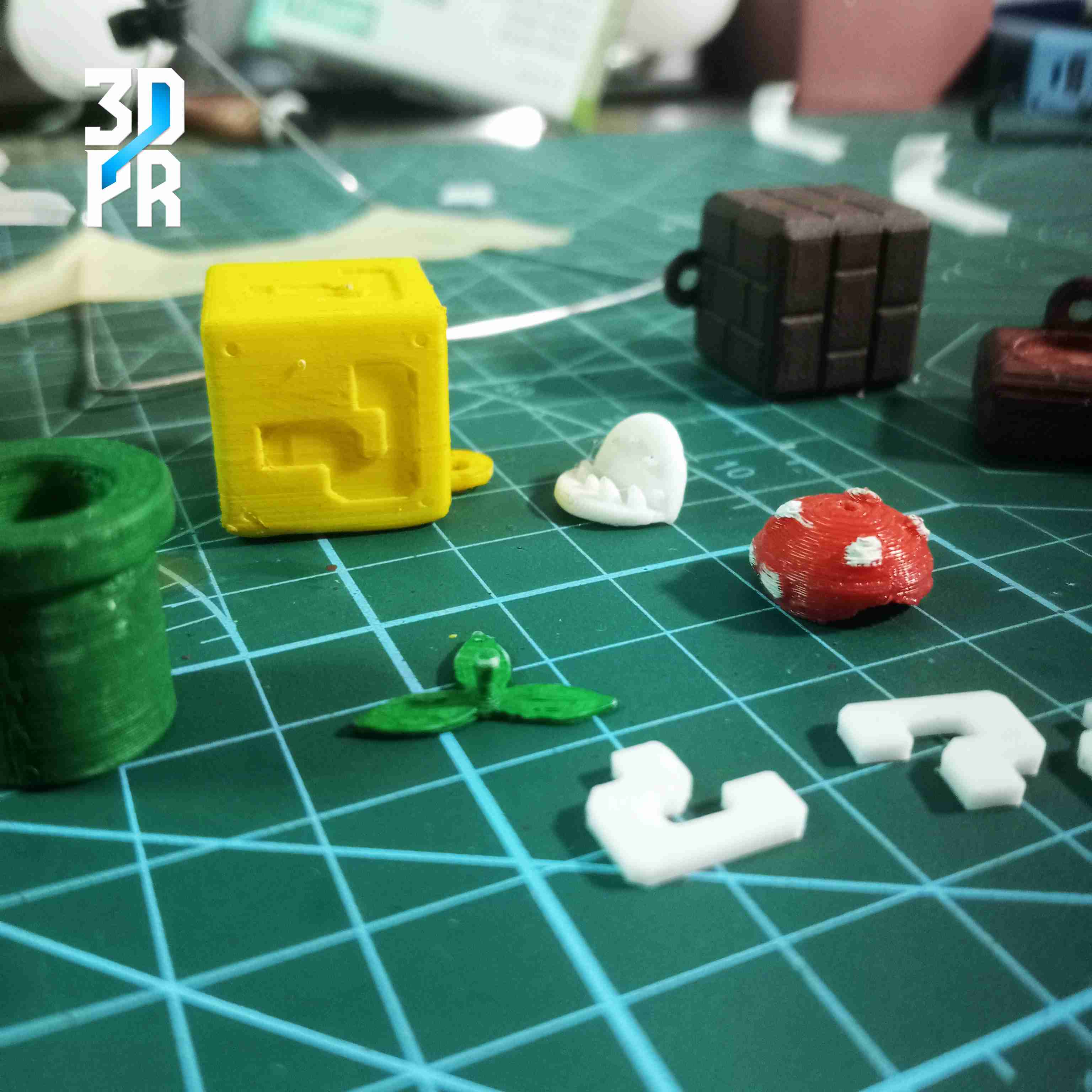 Super Mario Bross Wall Hook Theme 3D models download Creality Cloud