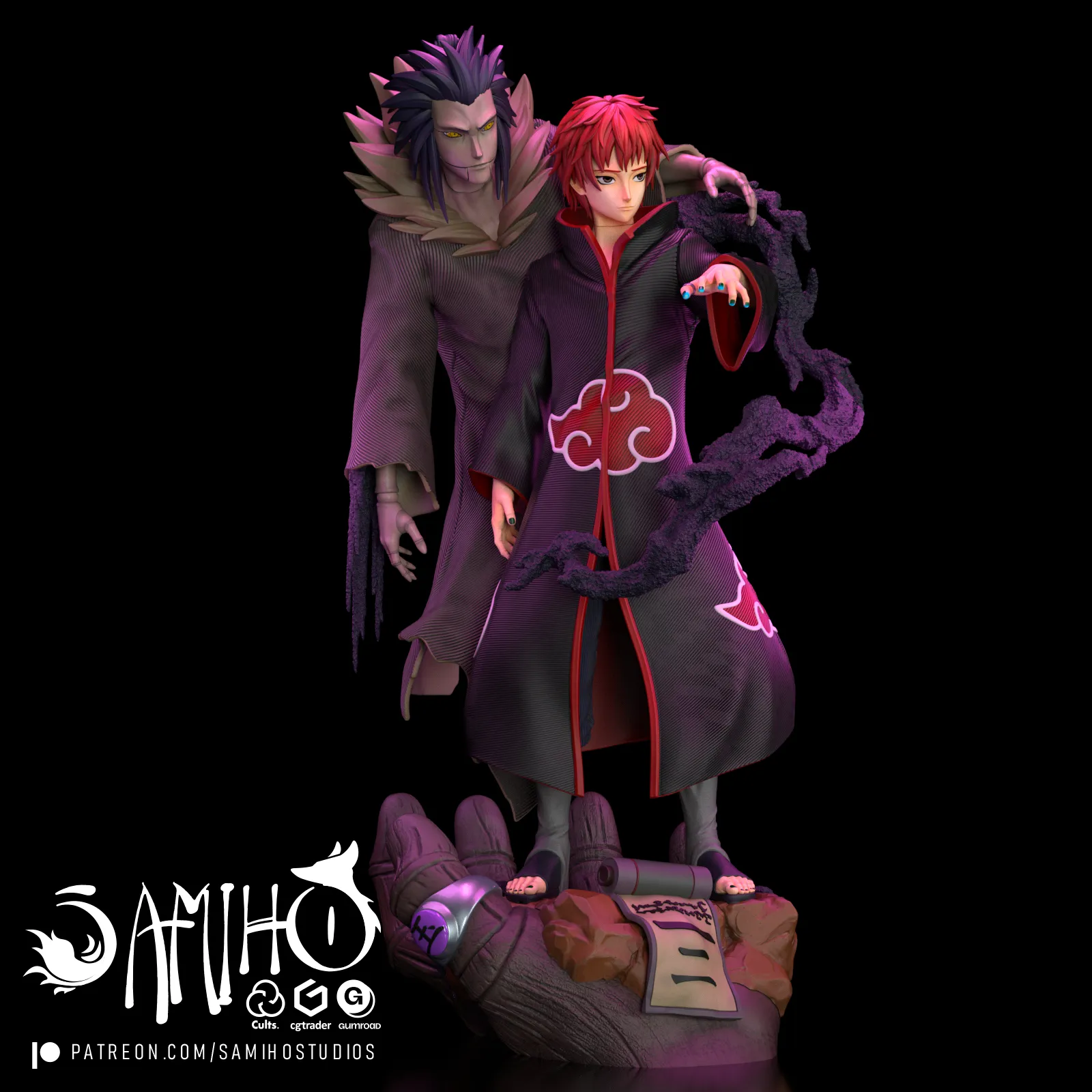 Samiho Studios - Red Sand Sasori: STLs ready for printing