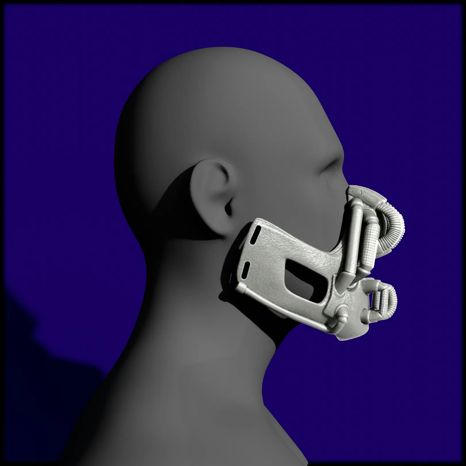 Bane Mask 3D Model - Dark Knight Rises Cosplay Prop
