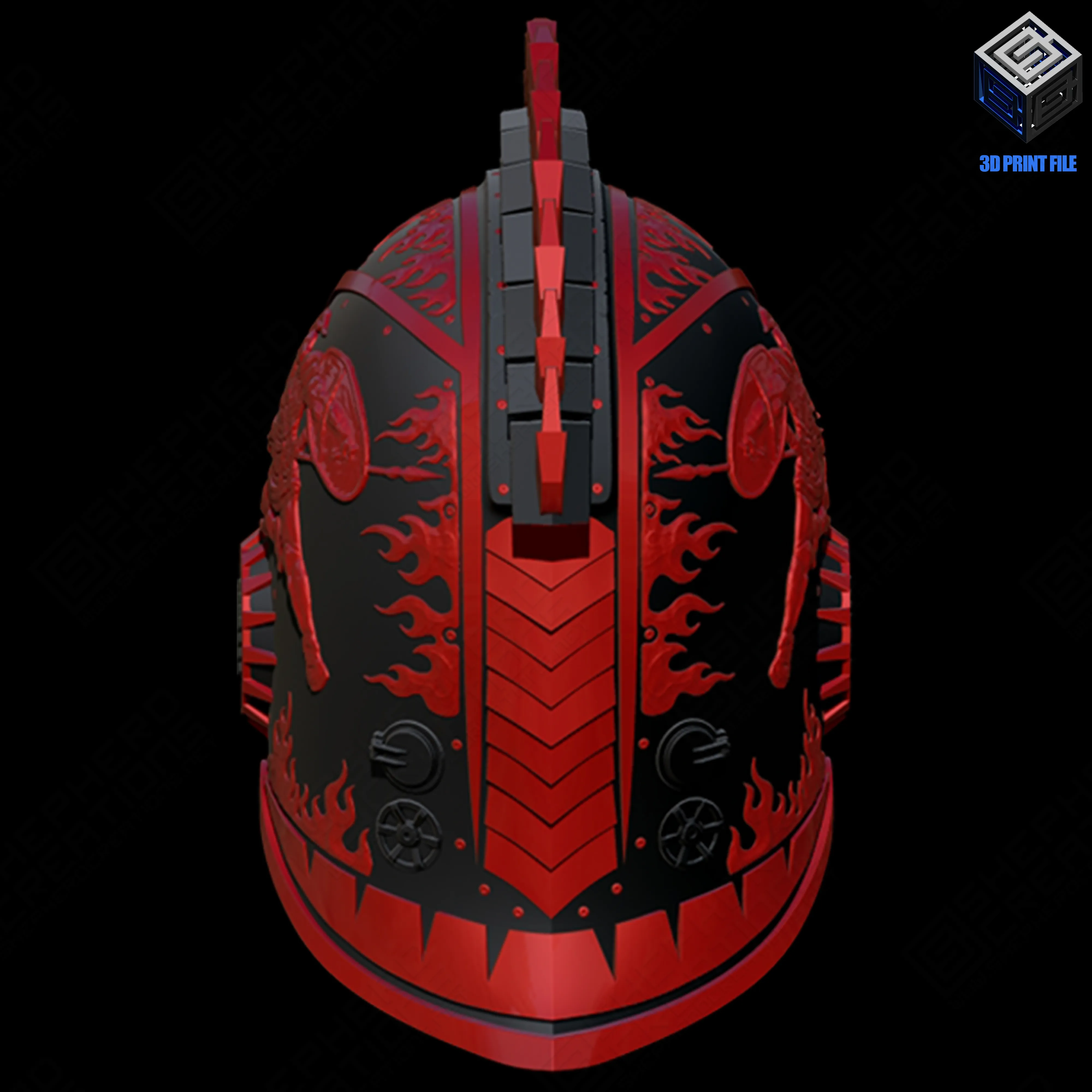 Ares Helm God of War Red Rising Inspired