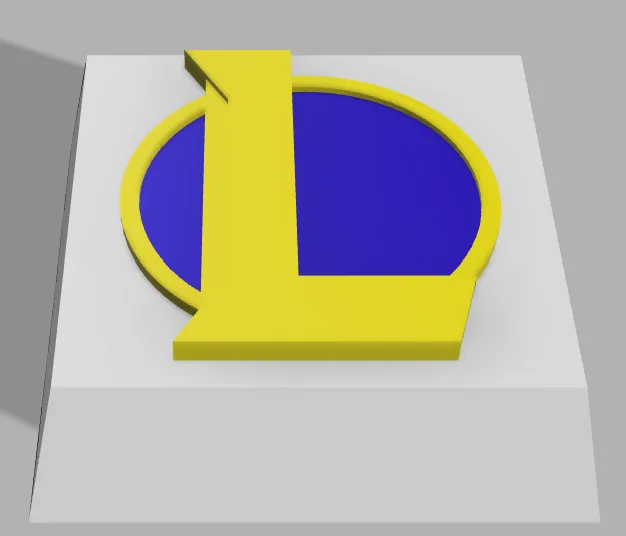 KeyCap Letter L (League of Legends)