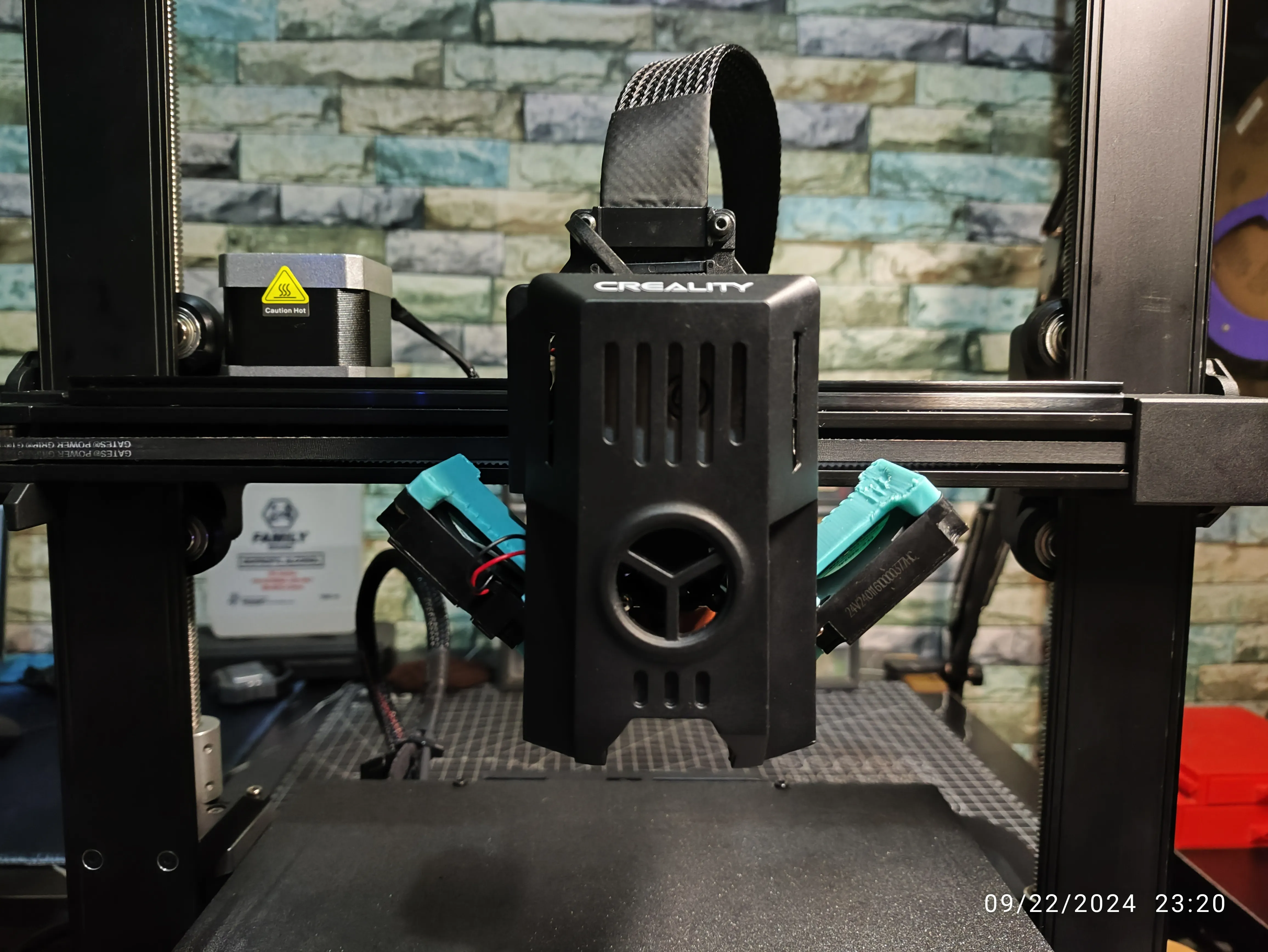 Ender 3 V3 KE Shroud Vent Fan Adaptor